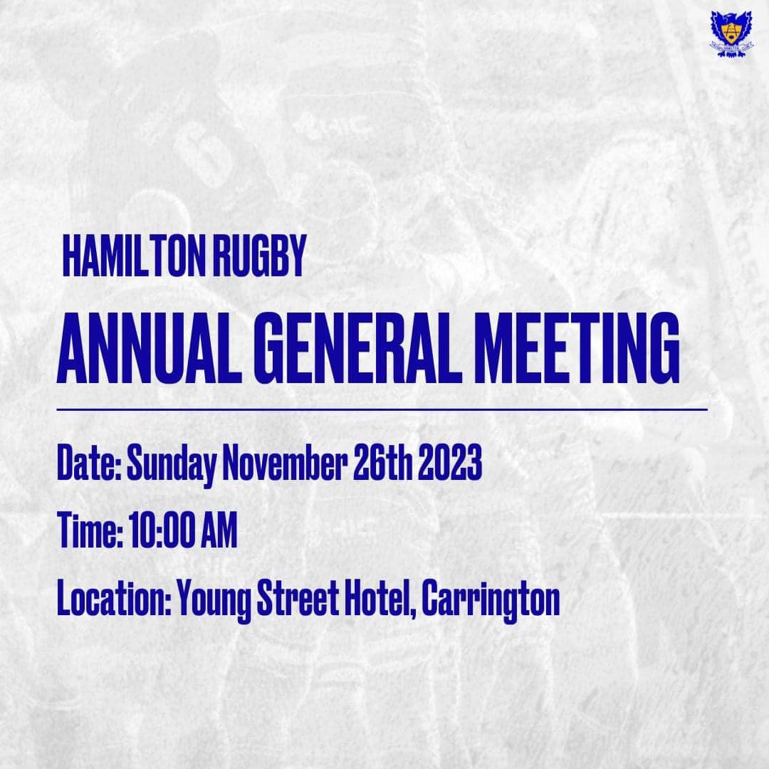 hamilton rugby club news, News, Hamilton Rugby Club